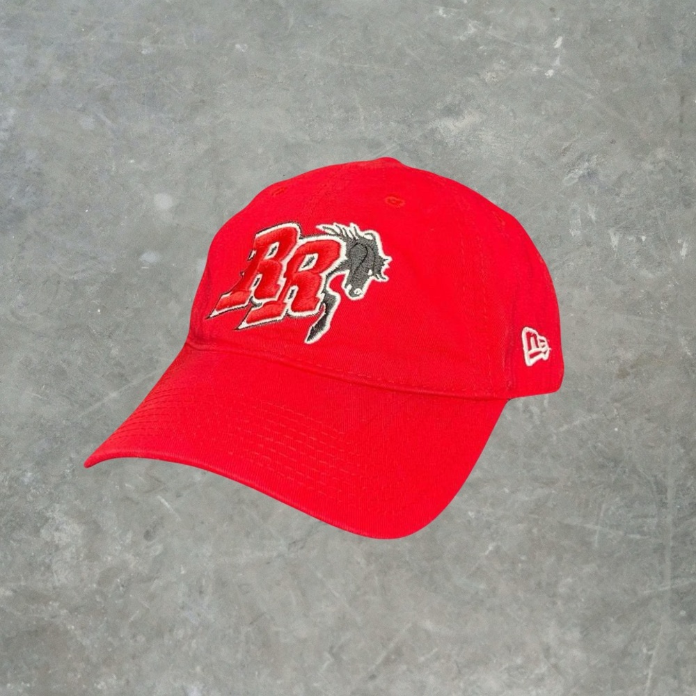 ☀️ New Era Frisco RoughRiders 9Twenty Dad Hat MiLB Minor Leagues OSFA Red